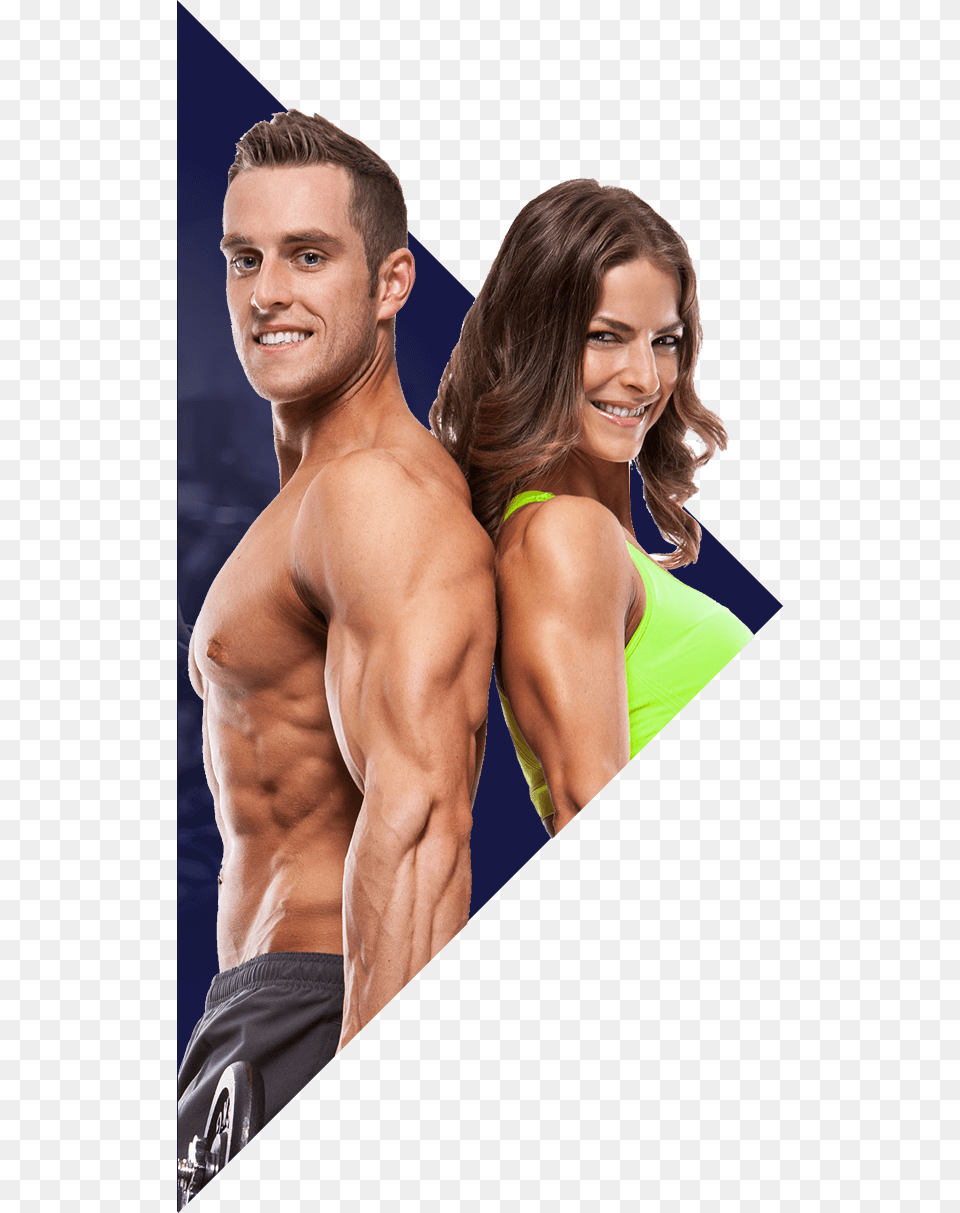 Male And Female Fit, Adult, Woman, Person, Man Free Png Download