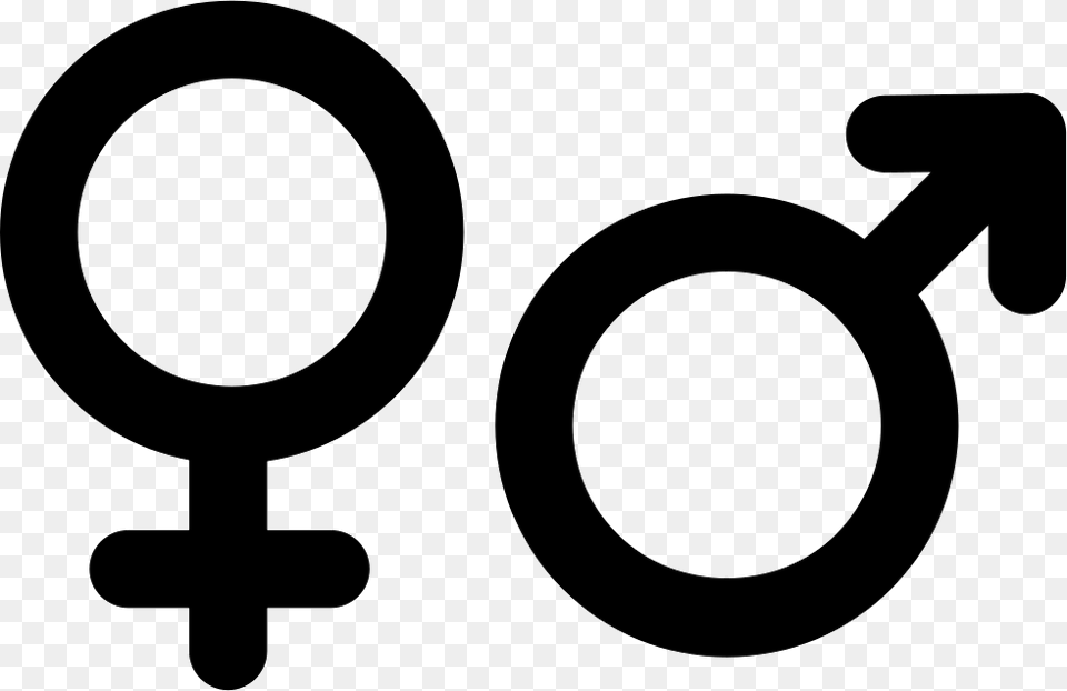Male And Female Signs Signe Fille Et, Symbol, Text, Number Free Transparent Png