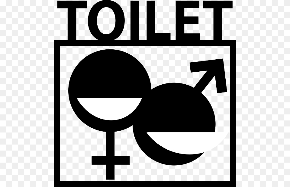 Male And Female Toilets Modern Icons, Sign, Symbol, Road Sign Free Png