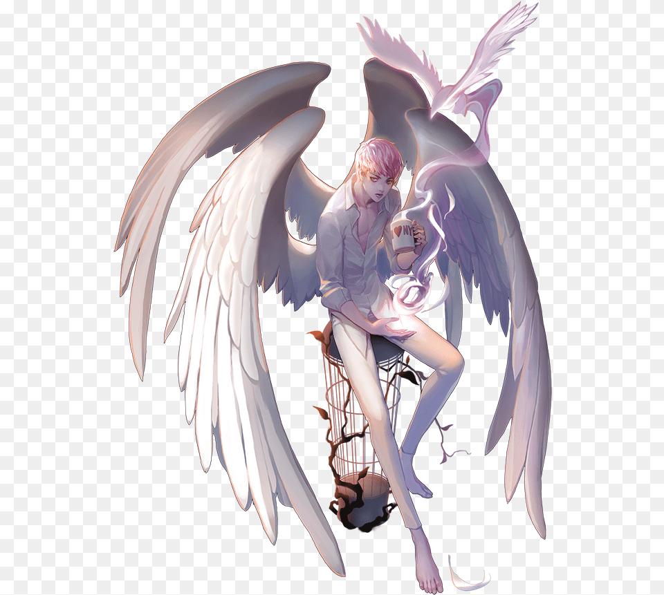 Male Anime Angel, Adult, Female, Person, Woman Free Transparent Png