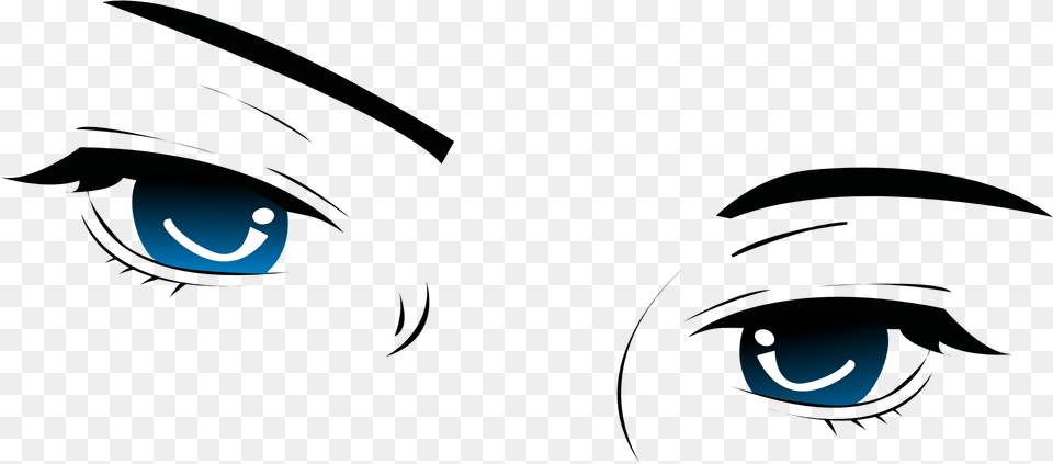 Male Anime Eyes Transparent, Nature, Night, Outdoors, Astronomy Png Image