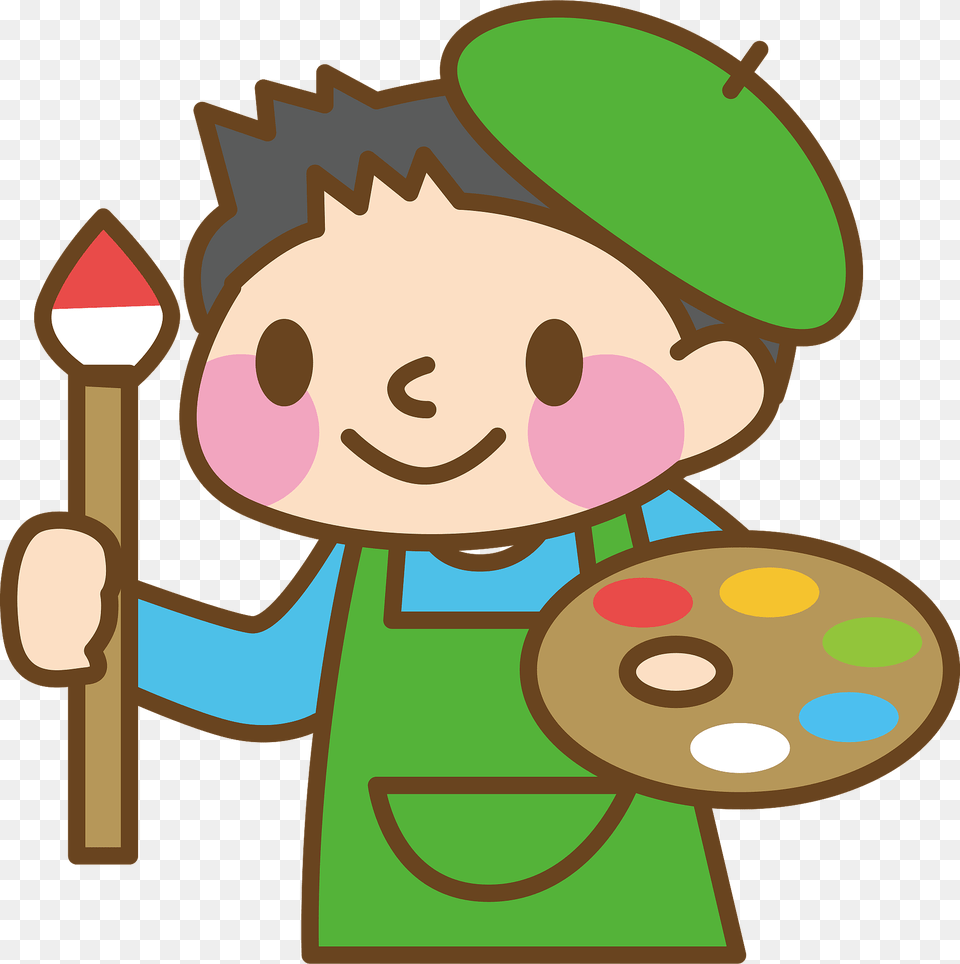 Male Artist Clipart Free Transparent Png