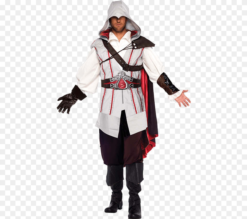 Male Assassin39s Creed Costume, Clothing, Person, Adult, Man Free Transparent Png