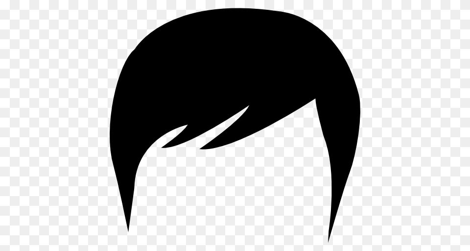 Male Black Short Hair Shape Silhouette, Stencil, Animal, Fish, Sea Life Png