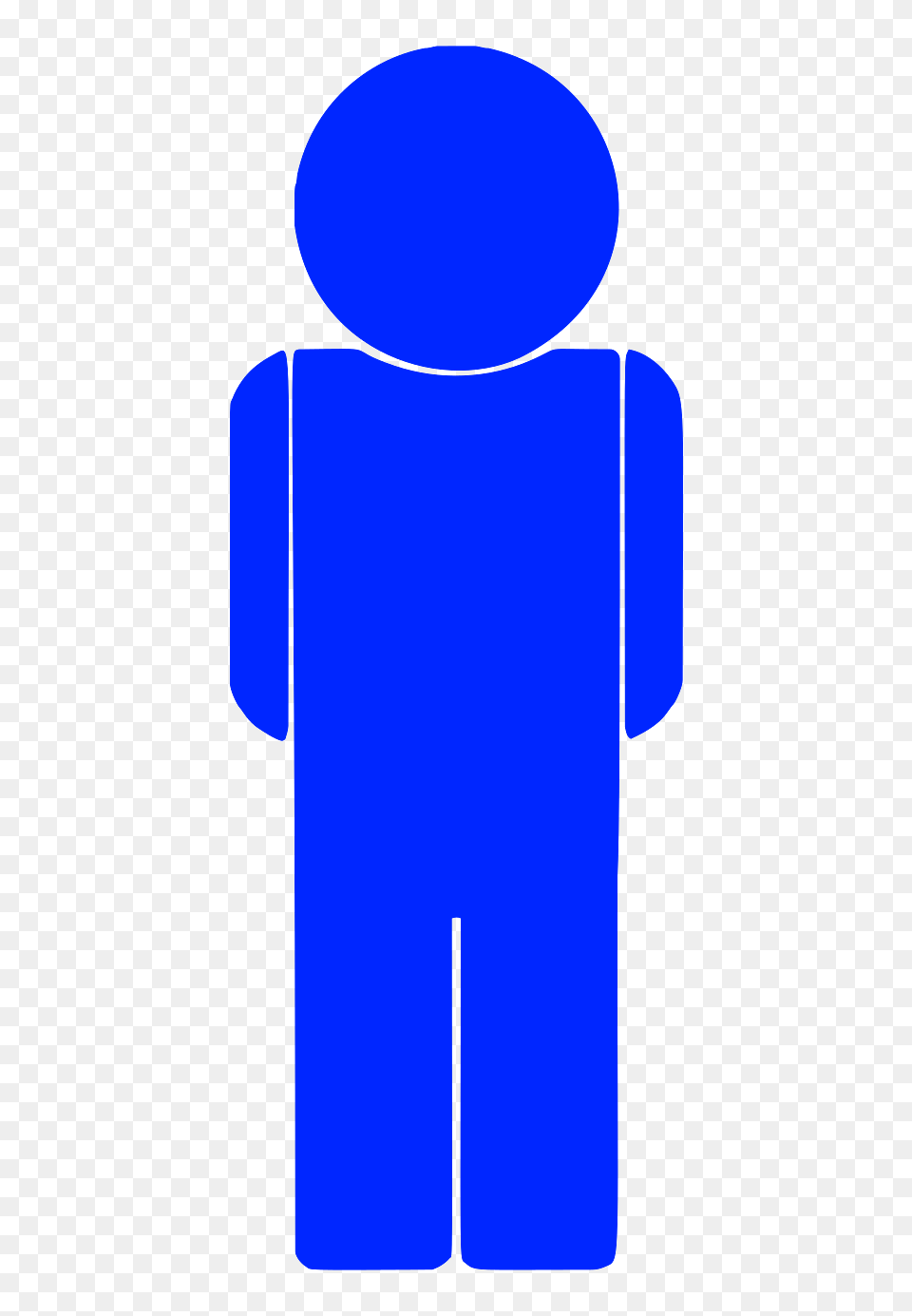 Male Blue Pictogram Free Png Download