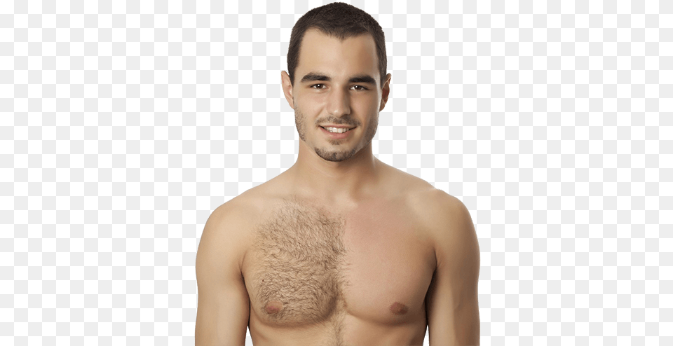 Male Chest Hair Banner Guy Without Body Hair, Beard, Portrait, Face, Photography Free Transparent Png