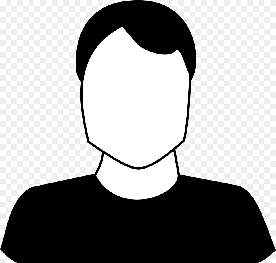 Male Clipart, Adult, Man, Person, Stencil Png