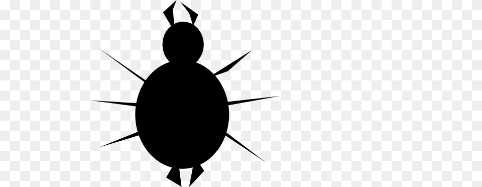 Male Cockroach Clipart Etc, Silhouette, Device, Grass, Lawn Free Transparent Png