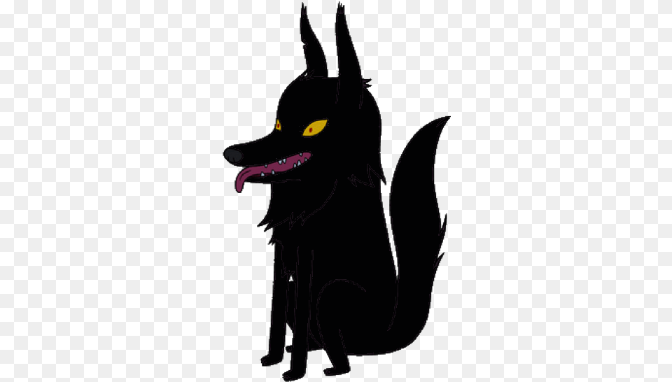Male Dark Wolf Adventure Time Wolf, Animal, Coyote, Mammal, Person Free Png