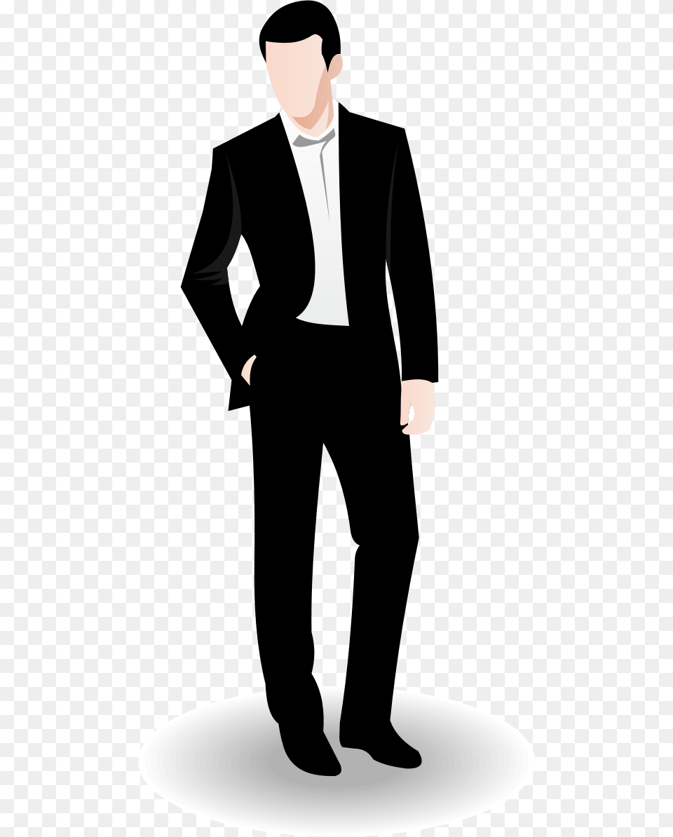 Male Fashion Model Clipart Fashion Man Vector, Clothing, Formal Wear, Suit, Tuxedo Free Png Download