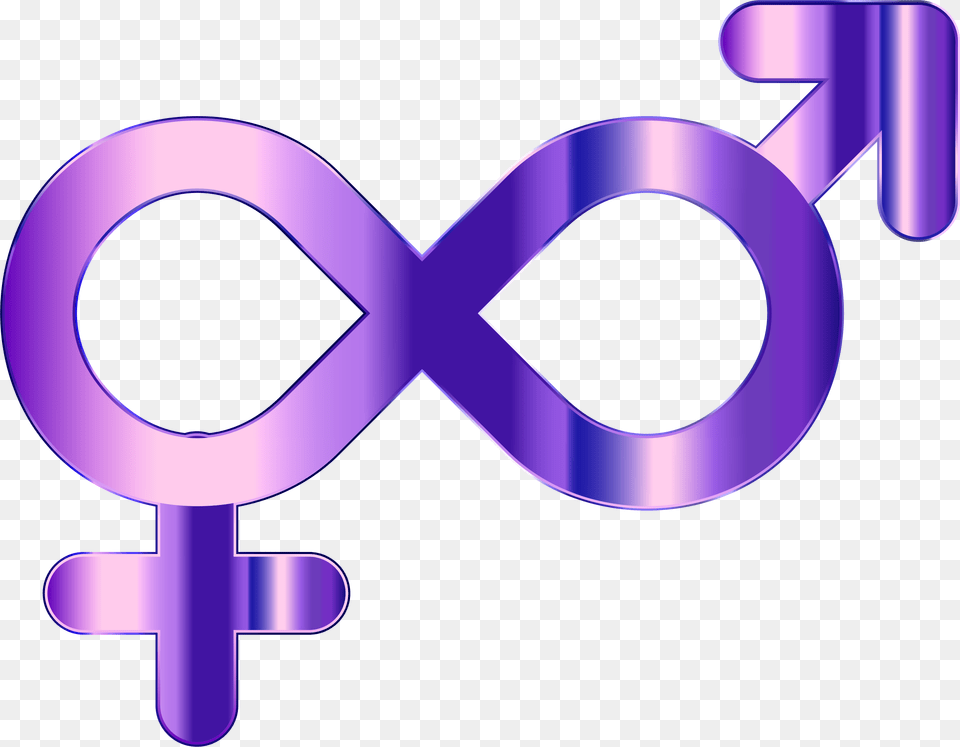 Male Female Symbols Gold Clipart Male And Female Symbols Golden, Purple, Symbol, Smoke Pipe Png