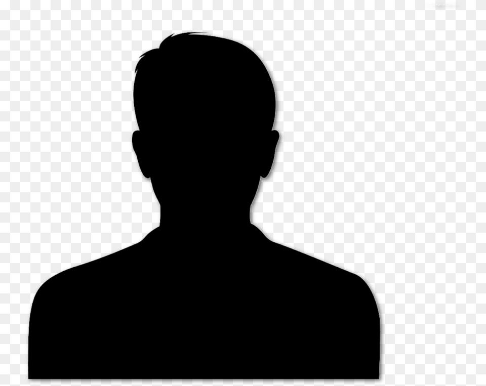 Male Head Silhouette Clip Art, Adult, Man, Person Free Transparent Png