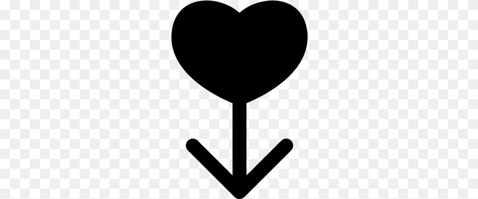 Male Heart Symbol Vector Symbol, Gray Free Png