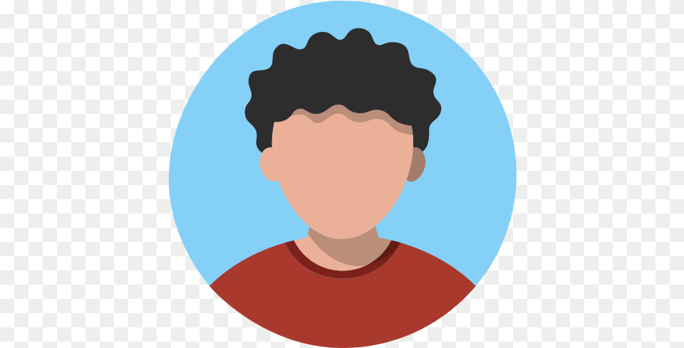 Male People Avatar Man Boy Curly Avatar Curly Hair, Face, Head, Person, Photography Free Png