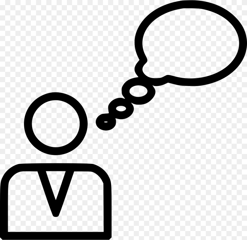 Male Person User Chat Message Bubble Thinking Idea Person Thinking Icon, Smoke Pipe, Magnifying Png