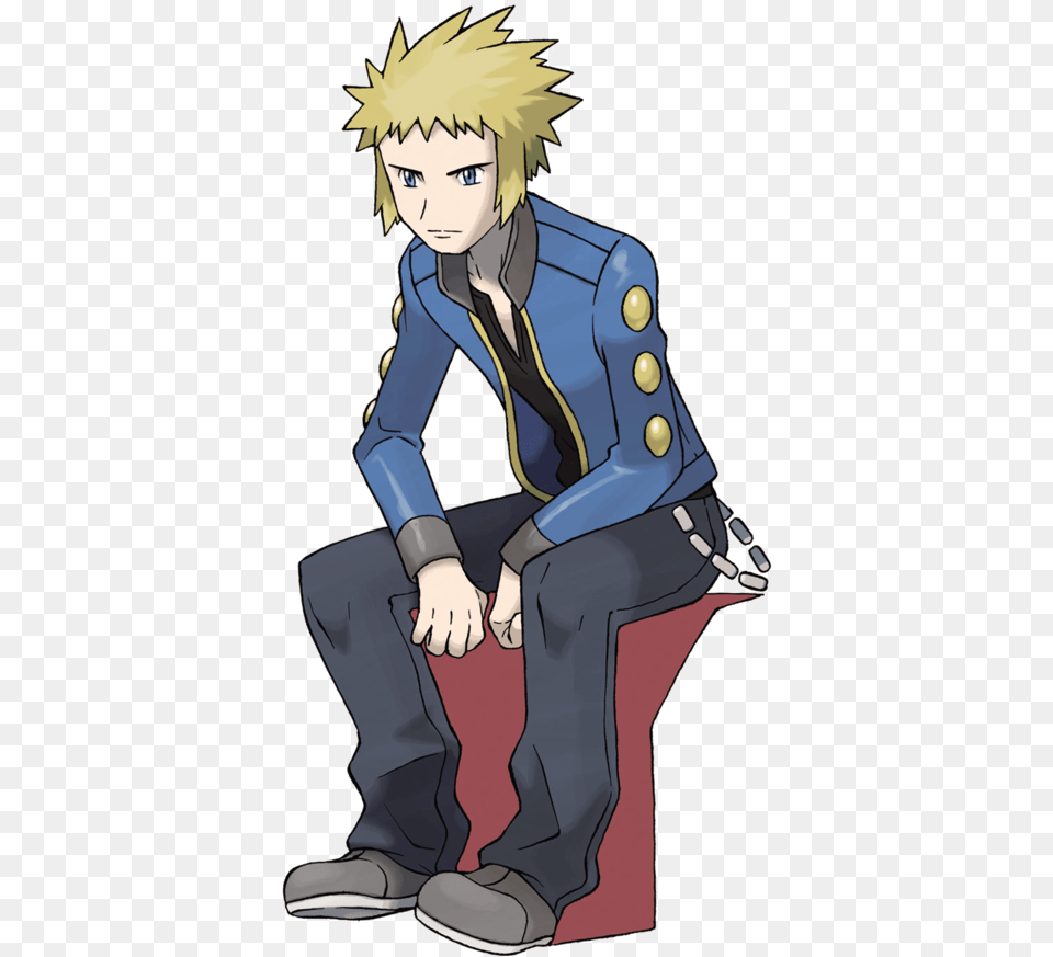 Male Pokemon Gym Leaders, Book, Comics, Publication, Adult Png Image