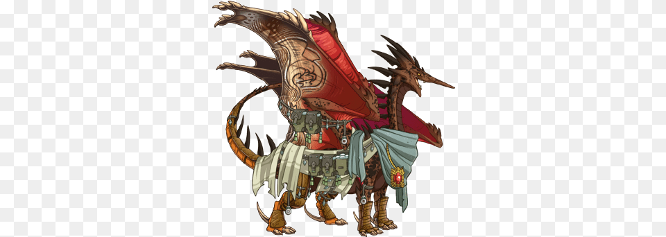 Male Ridgeback Flight Rising Jack Of Blades Dragon, Adult, Female, Person, Woman Png Image