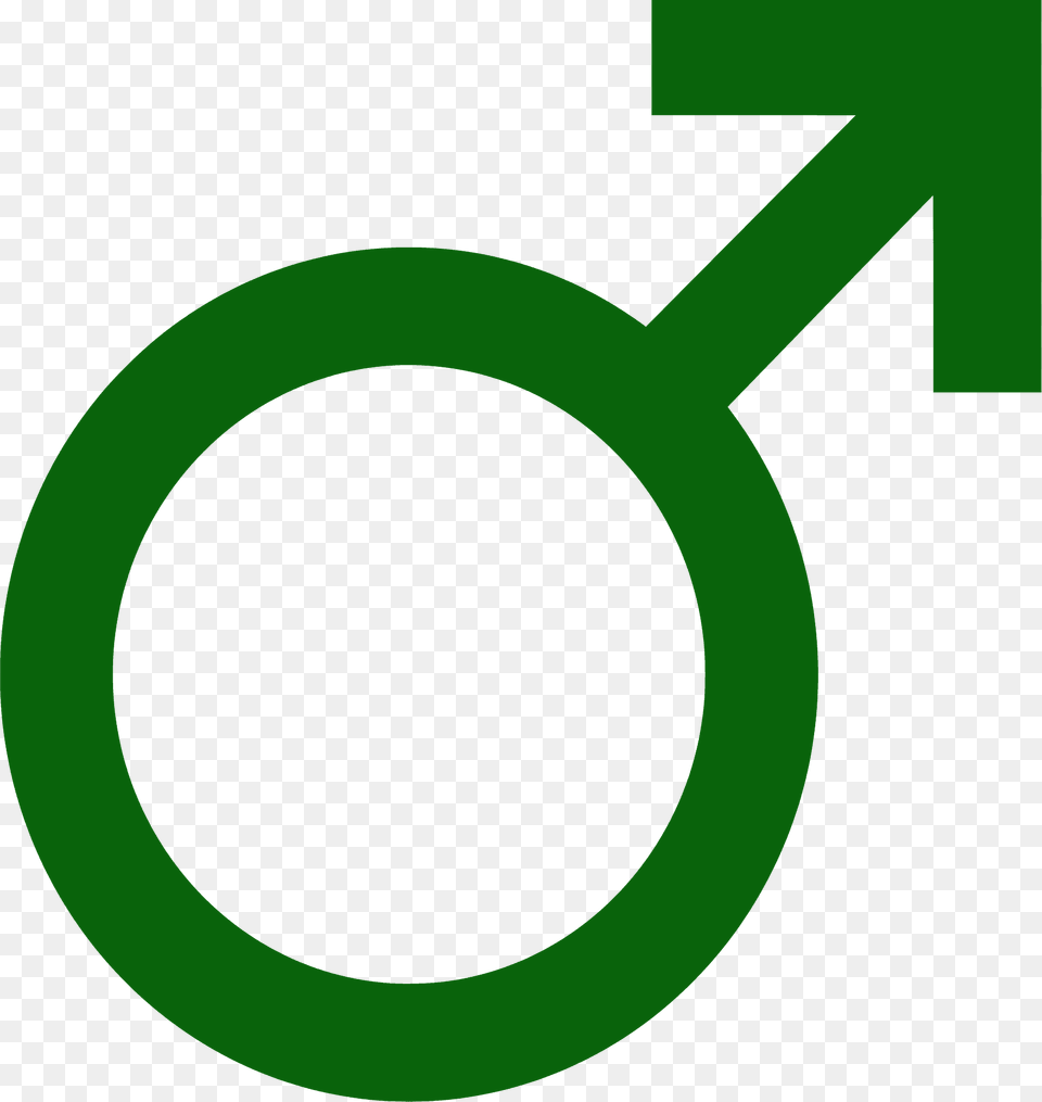 Male Sign Silhouette, Magnifying Png