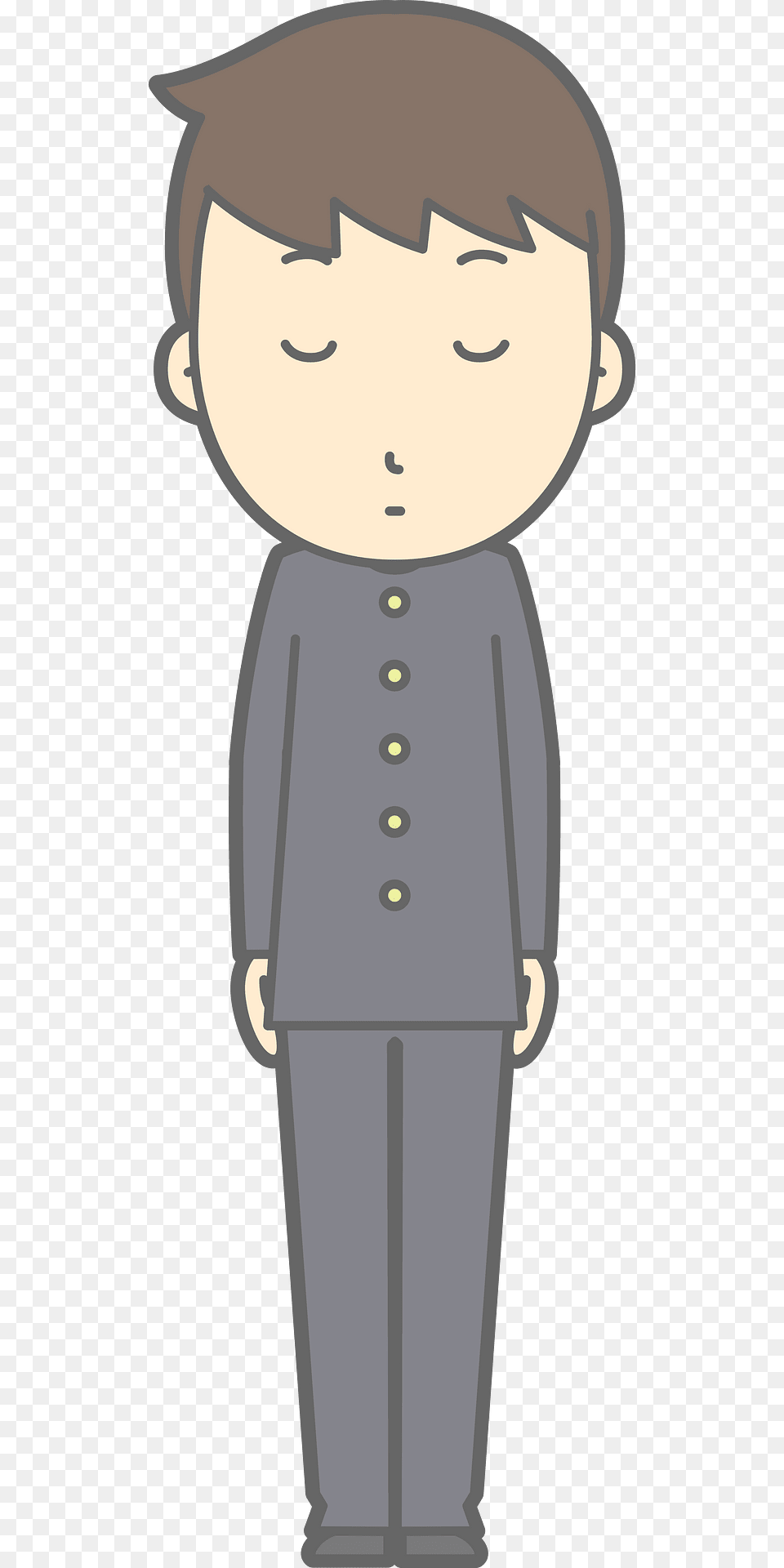 Male Student Bow Clipart, Suit, Formal Wear, Clothing, Person Free Png Download