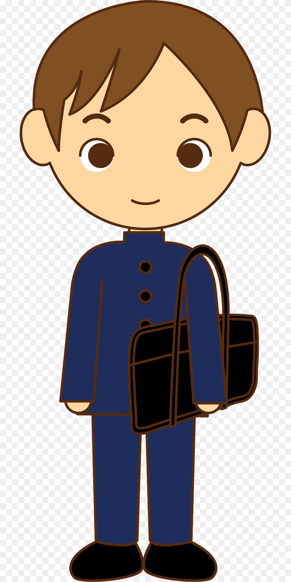 Male Student Clipart, Bag, Baby, Person, Accessories Png