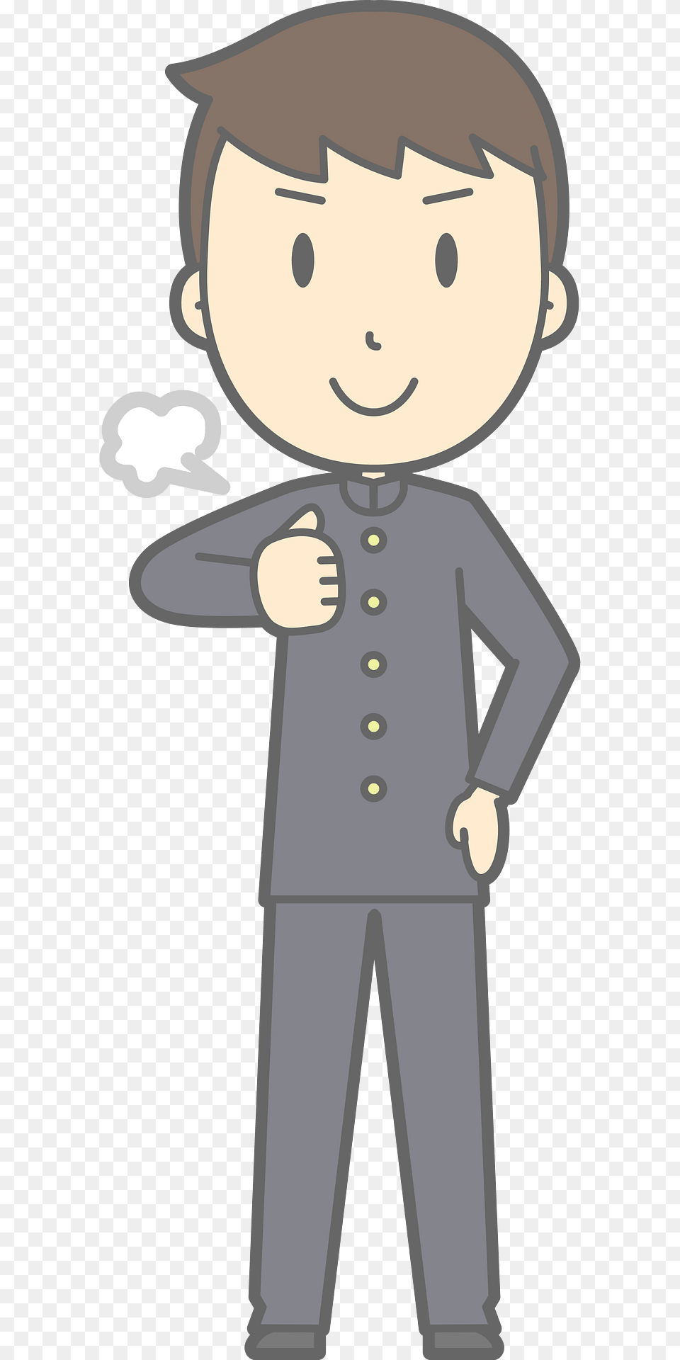 Male Student Clipart, Book, Comics, Publication, Person Free Transparent Png