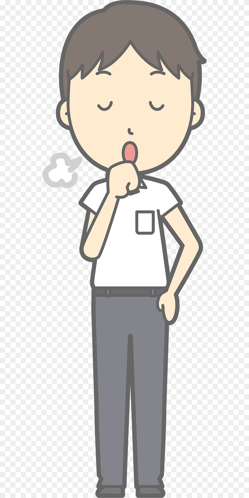 Male Student Harrumph Clipart, Person, Face, Head Free Png