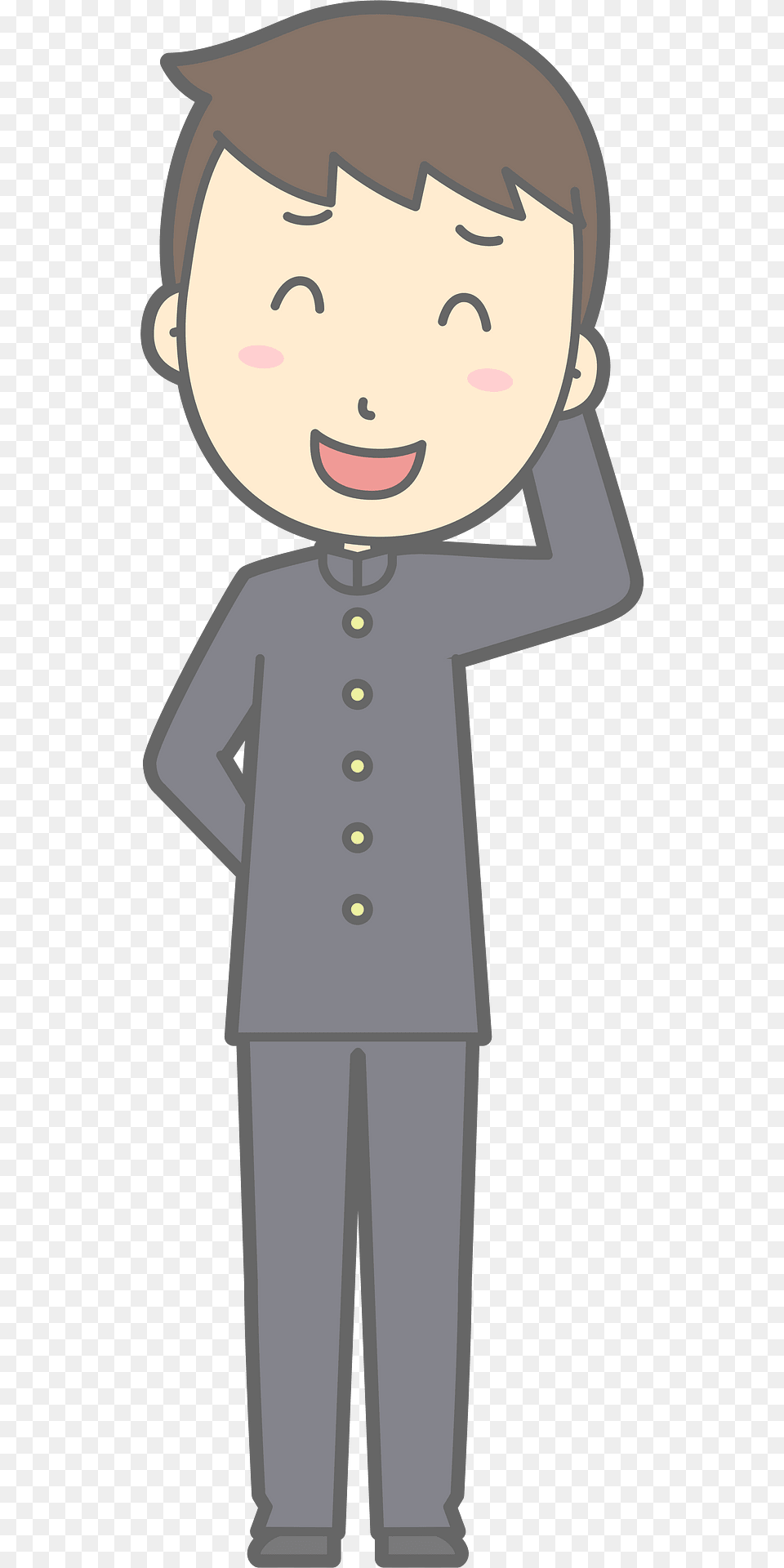 Male Student Shy Clipart, Suit, Formal Wear, Clothing, Face Free Transparent Png