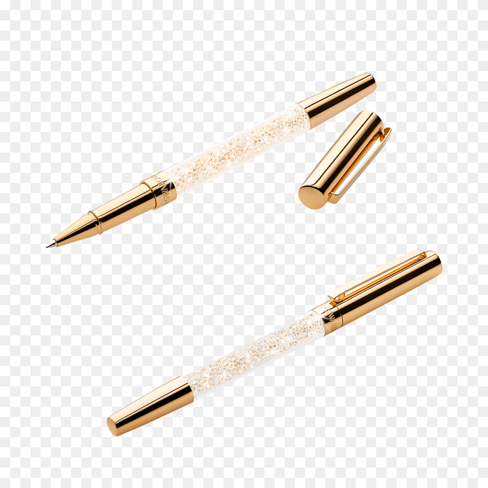 Male Swarovski Crystal Stardust Rosegold Pen, Blade, Razor, Weapon Png