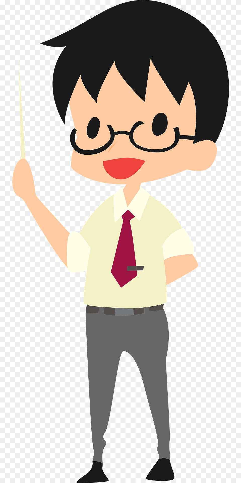 Male Teacher Clipart, Accessories, Formal Wear, Tie, Person Free Transparent Png