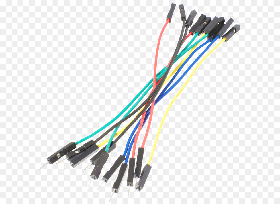 Male To Female Jumper Wires Jumper Cable Male Female, Bow, Weapon Free Transparent Png