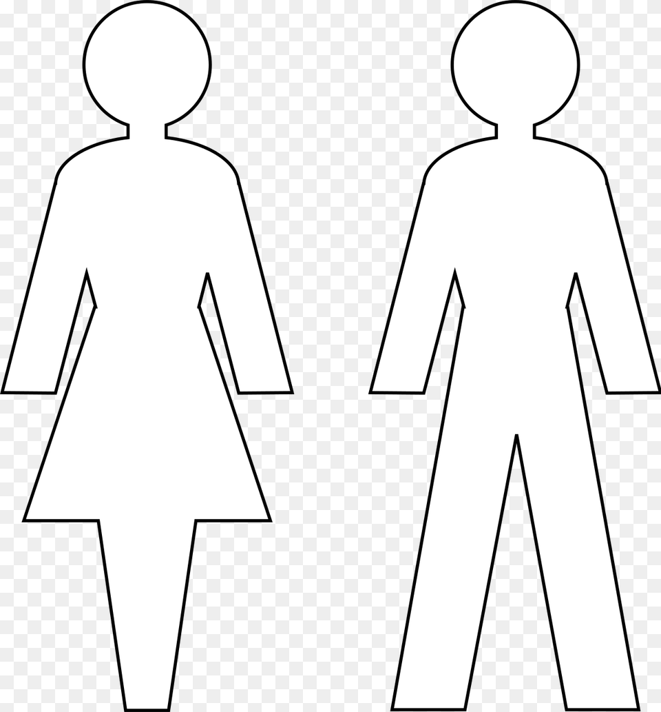 Male Toilet Sign Template, Silhouette, Clothing, Coat Free Transparent Png