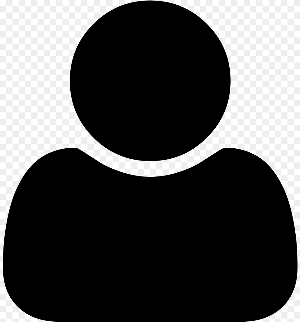 Male User Icon, Gray Png