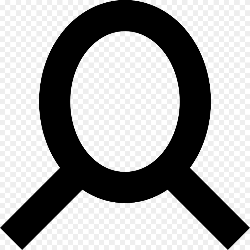 Male User Symbol Icon, Magnifying Free Png