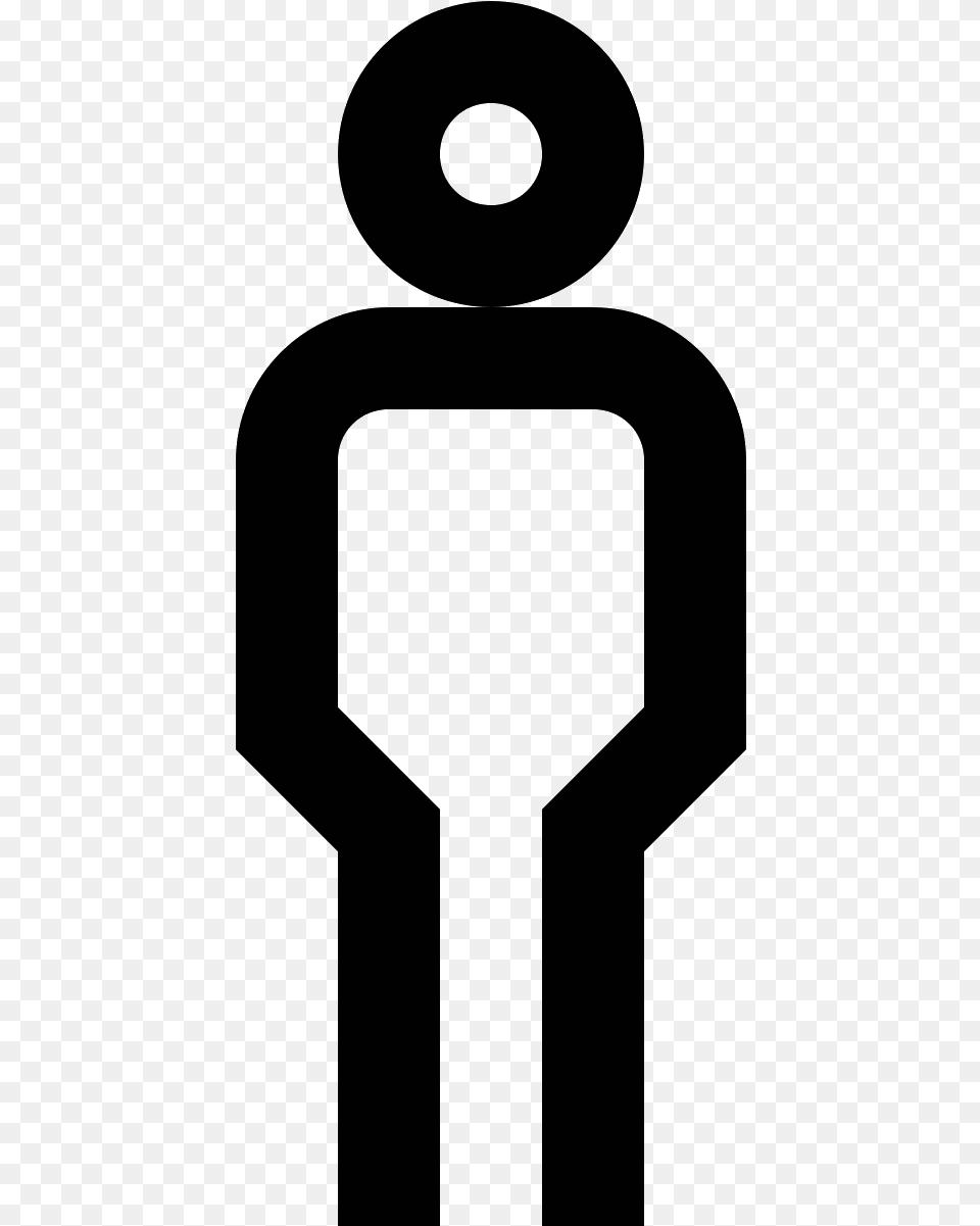 Male Vector Man Symbol Traffic Sign, Gray Free Png