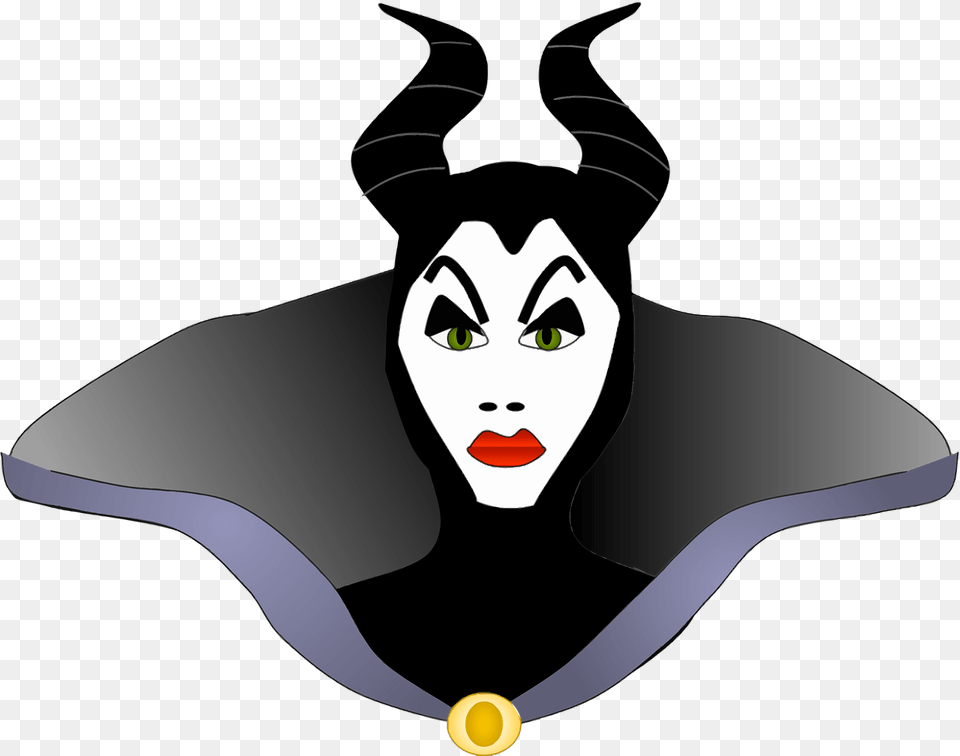 Maleficent Clipart, Face, Head, Person, Adult Free Transparent Png