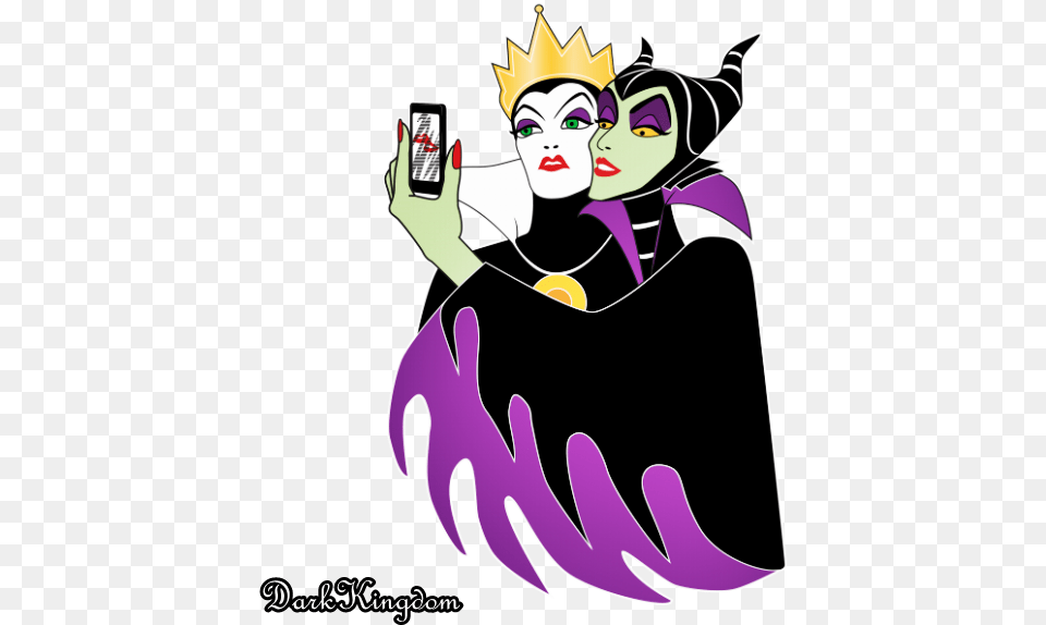 Maleficent Evil Queen Ursula Cruella De Vil Evil Queen And Maleficent, Clothing, Person, Costume, Book Free Png Download