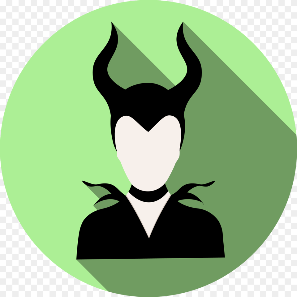 Maleficent Icon, Green, Logo, Symbol, Stencil Png Image