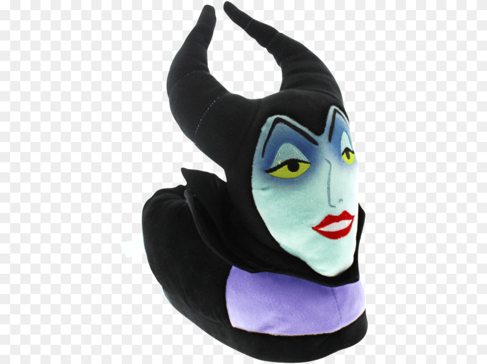 Maleficent Slippersclass Lazyload Appearstyle Plush, Baby, Person, Toy, Performer Free Png