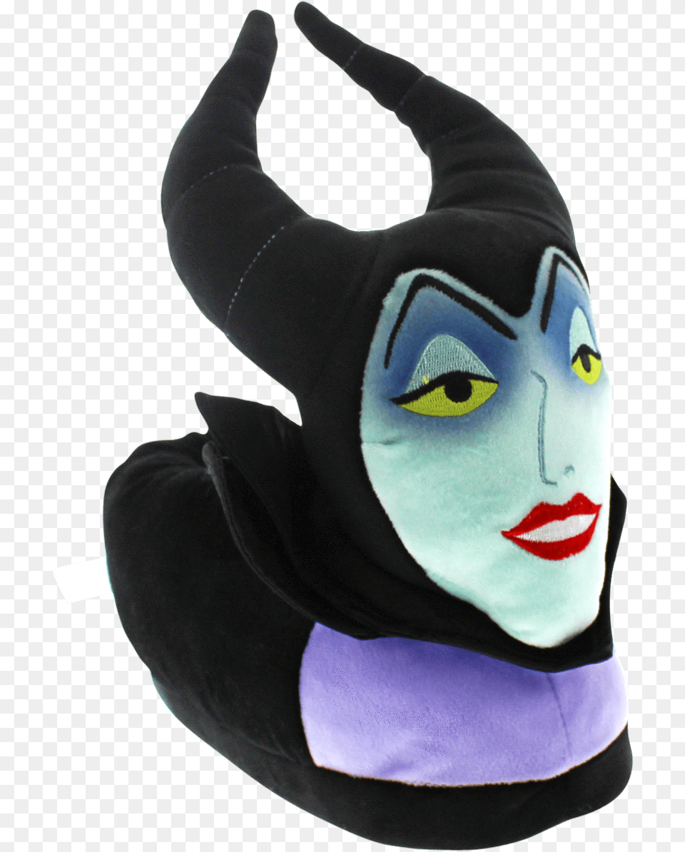 Maleficent Slippersclass Maleficent Slippers, Baby, Person, Plush, Toy Png