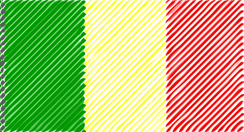 Mali Flag Linear Clipart, Paper Free Transparent Png