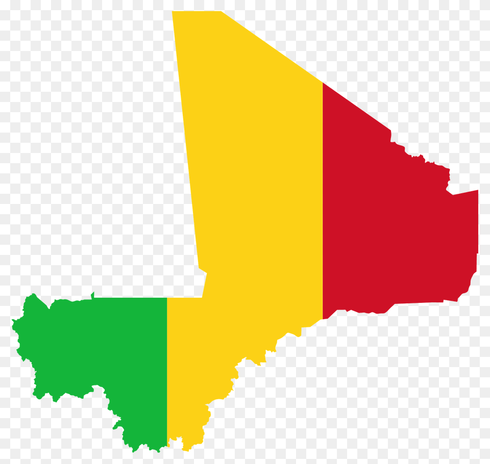 Mali Flag Map Clipart Free Png Download