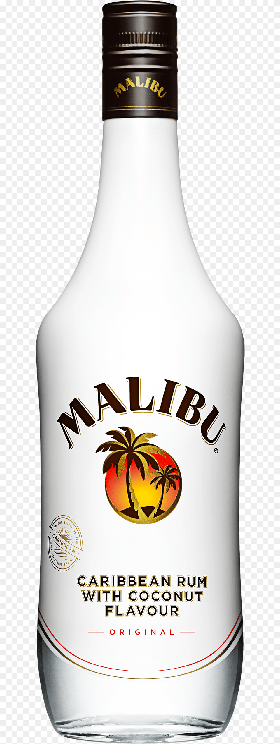 Malibu Bottle Transparent Background, Alcohol, Beverage, Liquor, Beer Png