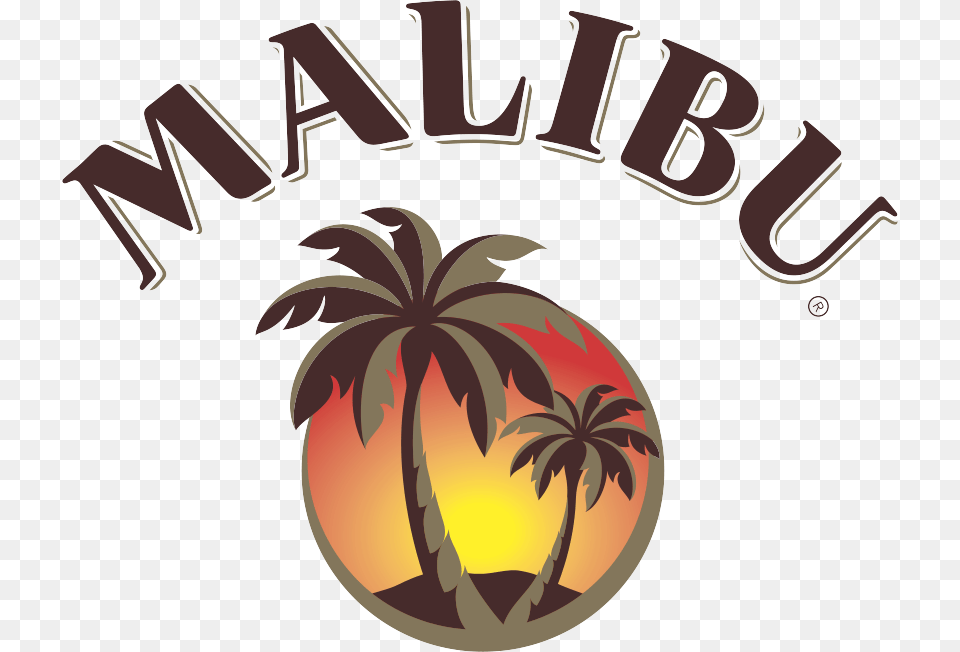 Malibu Malibu Coconut Rum Logo, Food, Fruit, Plant, Produce Free Png Download