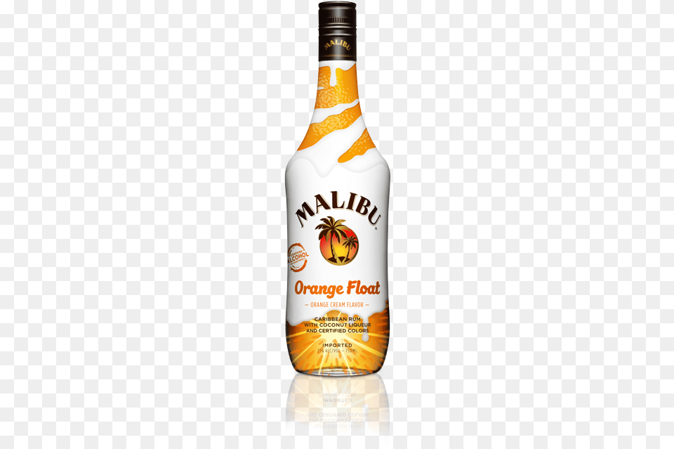 Malibu Orange Float Malibu Rum Orange Float, Alcohol, Beverage, Food, Ketchup Free Png