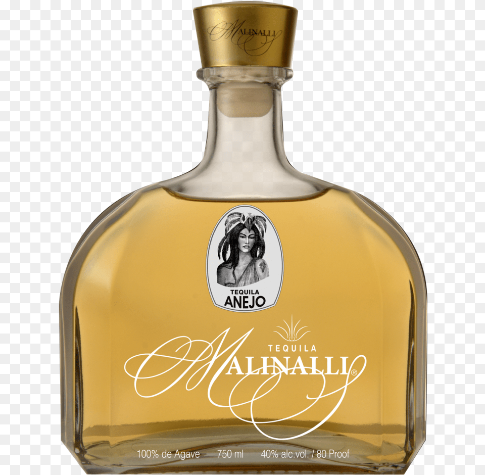 Malinalli Tequila Anejo Malinalli Tequila, Alcohol, Beverage, Liquor, Adult Free Transparent Png