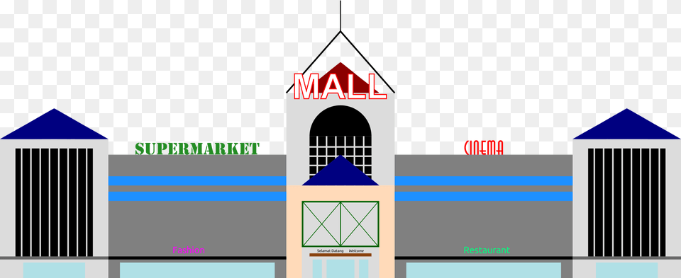 Mall Clipart Clip Art, Arch, Architecture Png Image