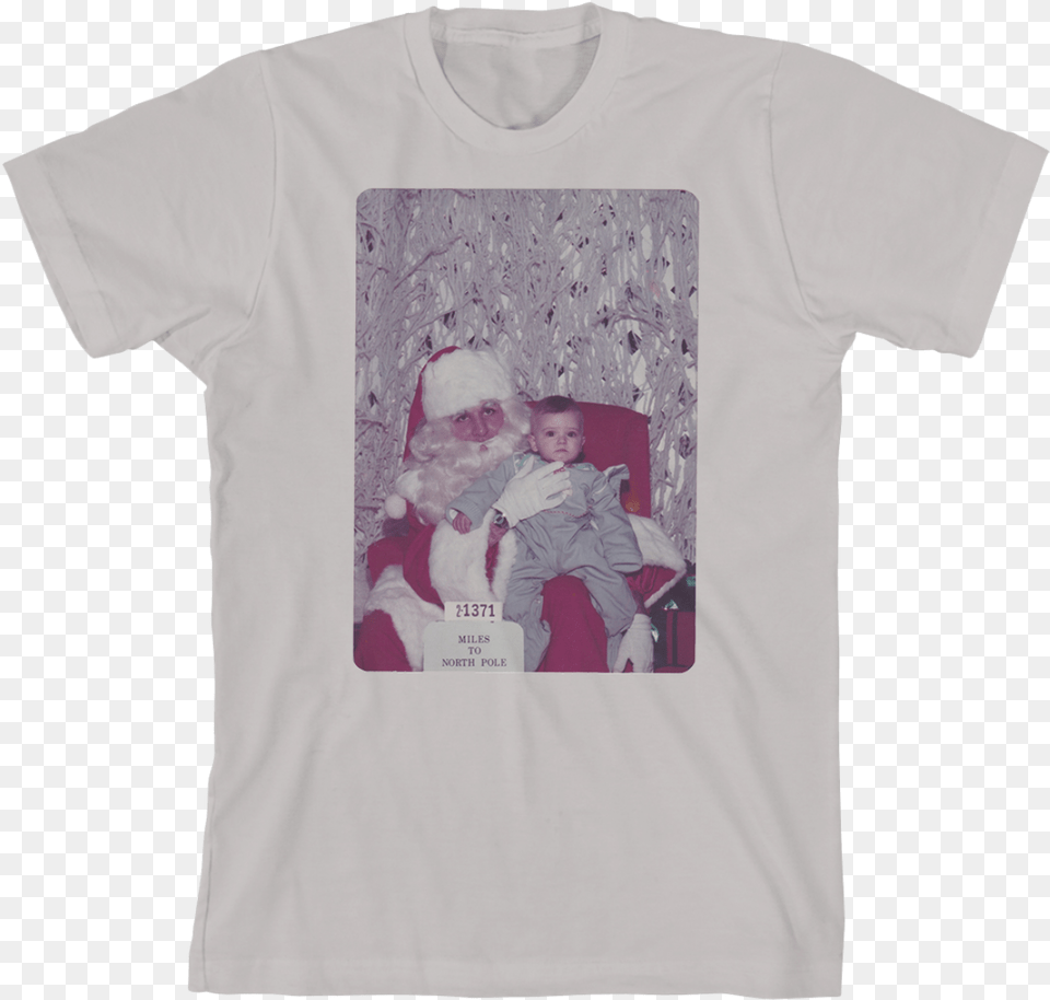 Mall Santa T Shirt Goo Goo Dolls T Shirt, Clothing, T-shirt, Baby, Person Png Image