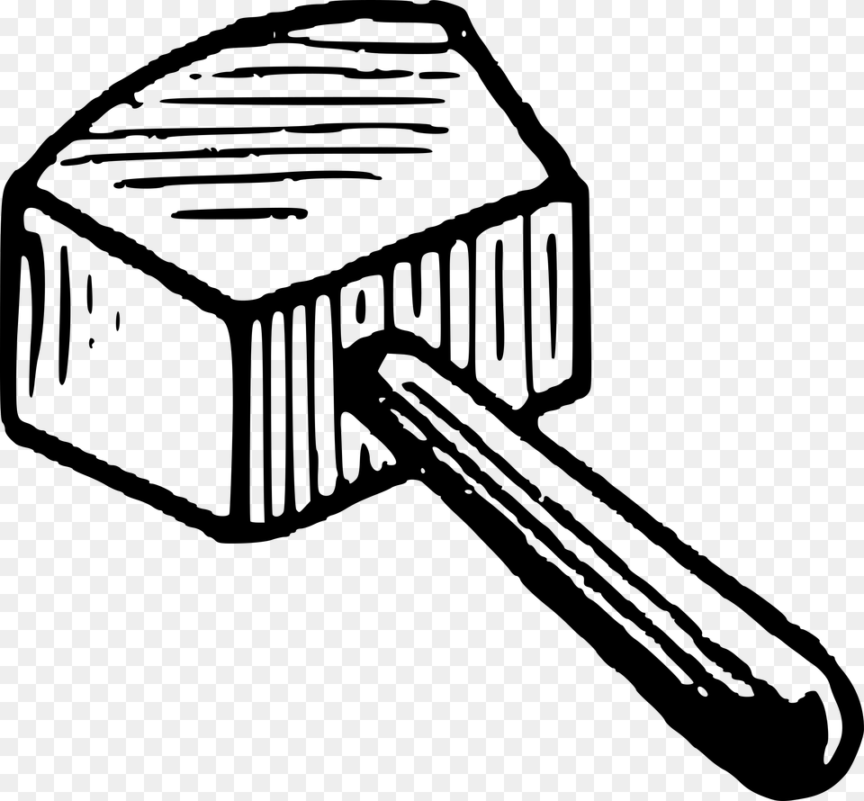 Mallet, Gray Free Transparent Png