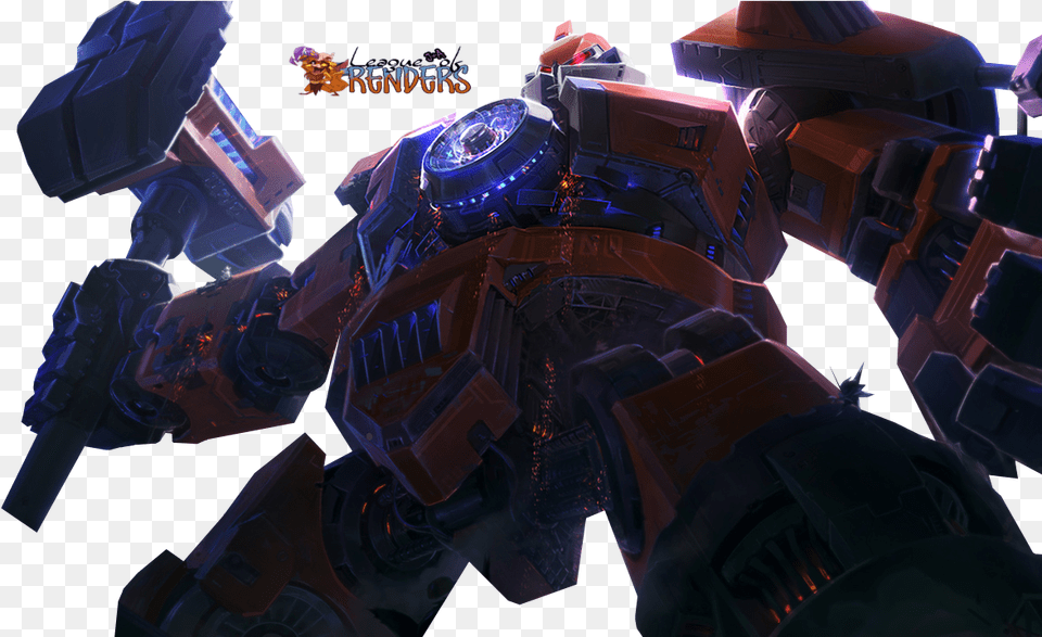 Malphite Lol Mecha Zero Sion, Aircraft, Transportation, Vehicle, Spaceship Free Png Download