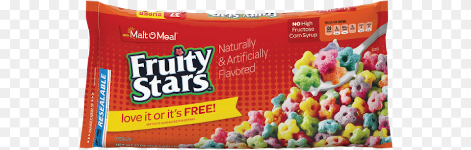 Malt O Meal Fruity Stars From Post Malt O Meal Cereal S39mores 24 Oz, Food, Sweets, Candy Free Transparent Png